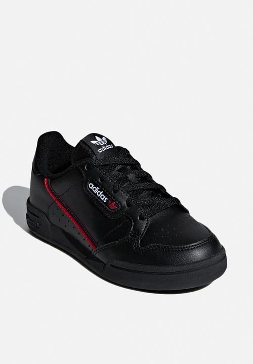 adidas Originals - Continental 80 c sneakers - core black/scarlet/collegiate navy