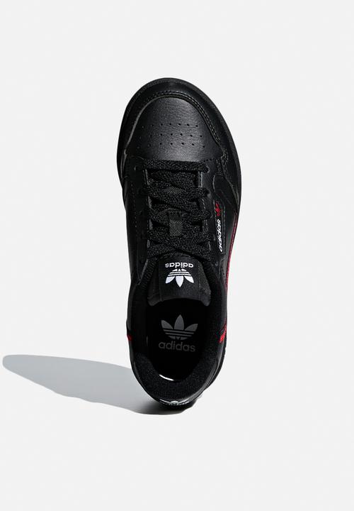 adidas Originals - Continental 80 c sneakers - core black/scarlet/collegiate navy