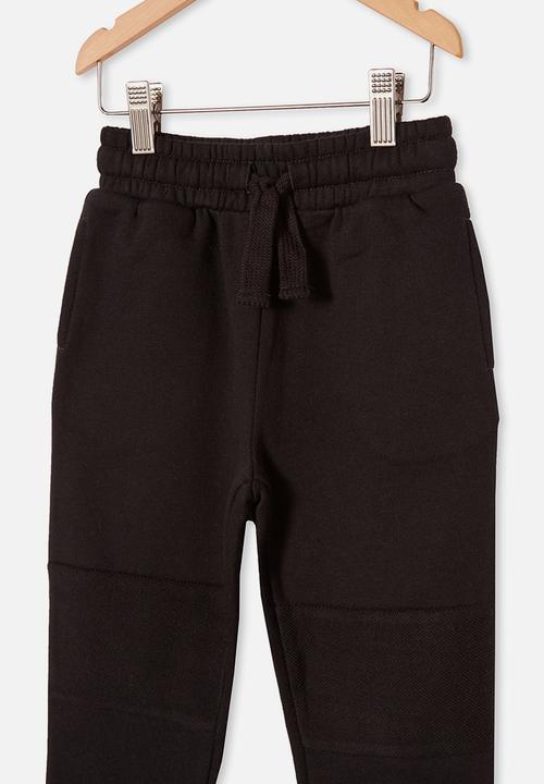 Cotton On - Marlo trackpant - black/reverse knee