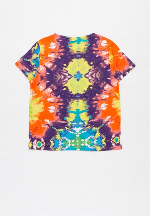 FILA - Deckle tie dye tee - multi