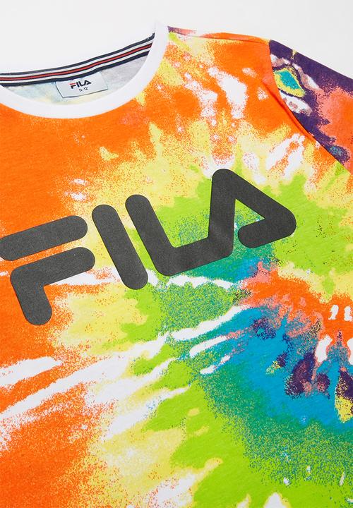 FILA - Deckle tie dye tee - multi