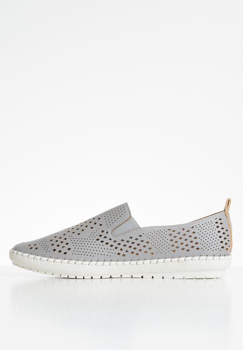 Butterfly Feet - Berrie slip on - grey