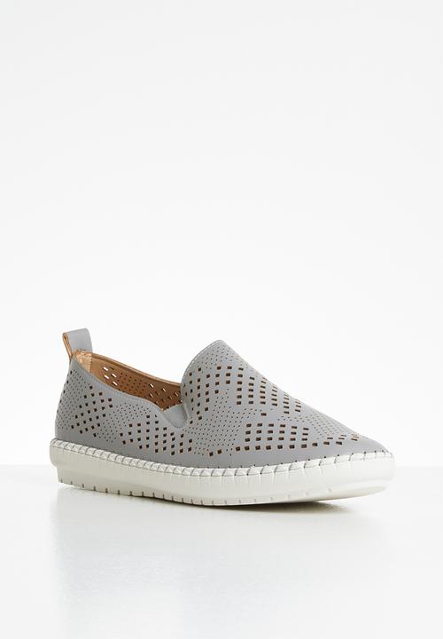 Butterfly Feet - Berrie slip on - grey