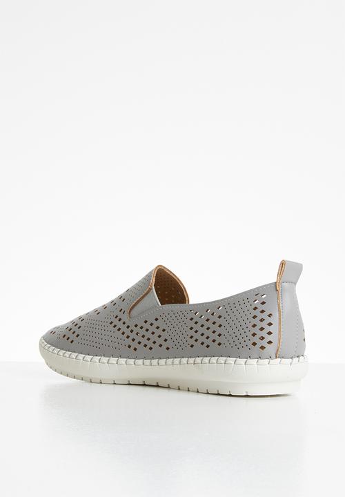 Butterfly Feet - Berrie slip on - grey
