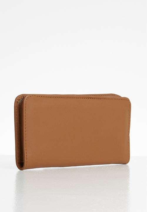 Superbalist - Clutch leather purse- tan