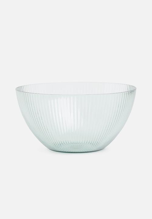 Excellent Houseware - Ridge bowl set of 4 - blue