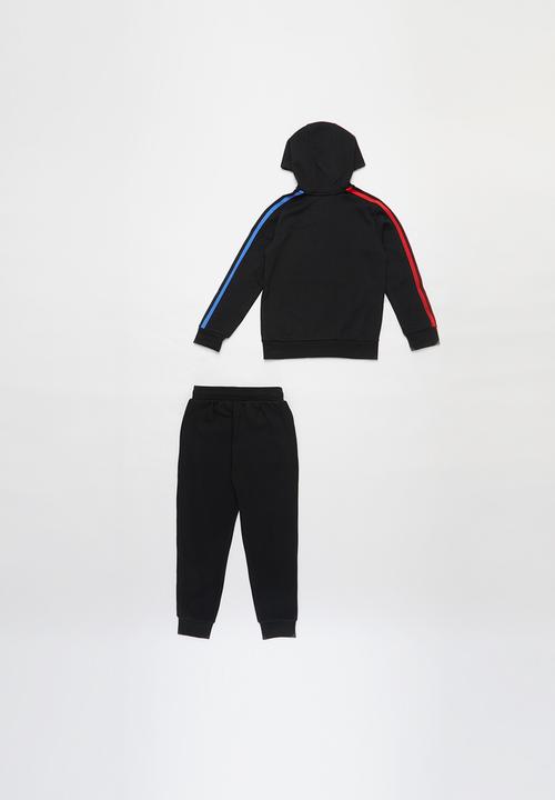 adidas Originals - Full zip hoodie set - black