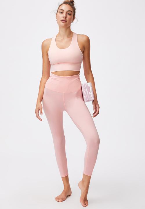 Cotton On - Active high waist 7/8 tight - fairy tale marle