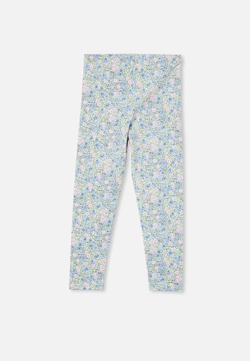 Cotton On - Huggie tights - vanilla vintage floral