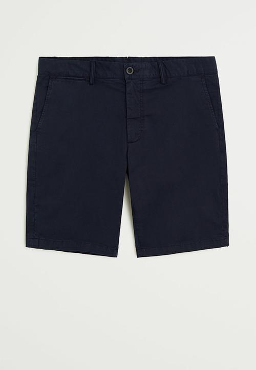 MANGO - Gracia7 bermuda shorts - navy