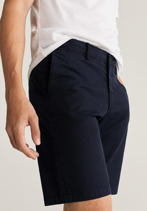MANGO - Gracia7 bermuda shorts - navy