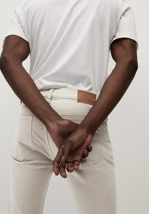 MANGO - Billy jeans - gray