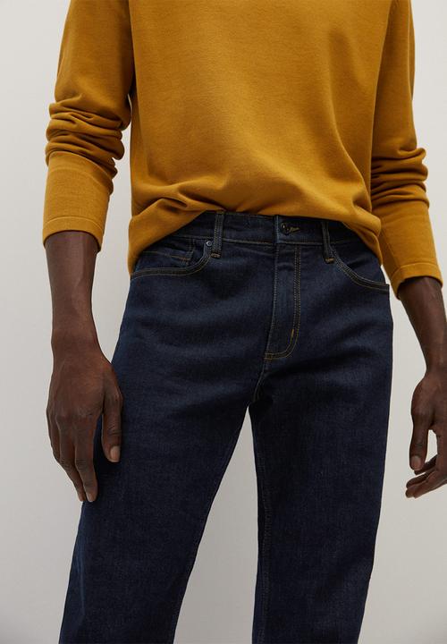 MANGO - Bob7 jeans  - blue