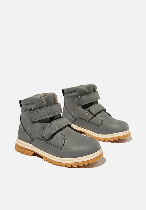 Cotton On - Double strap boot - grey