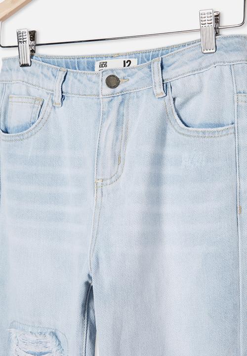 Free by Cotton On - Indiana slouch jean - bleach wash