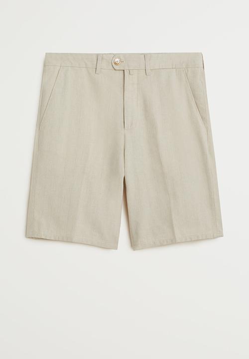 MANGO - Lecco bermuda shorts - beige
