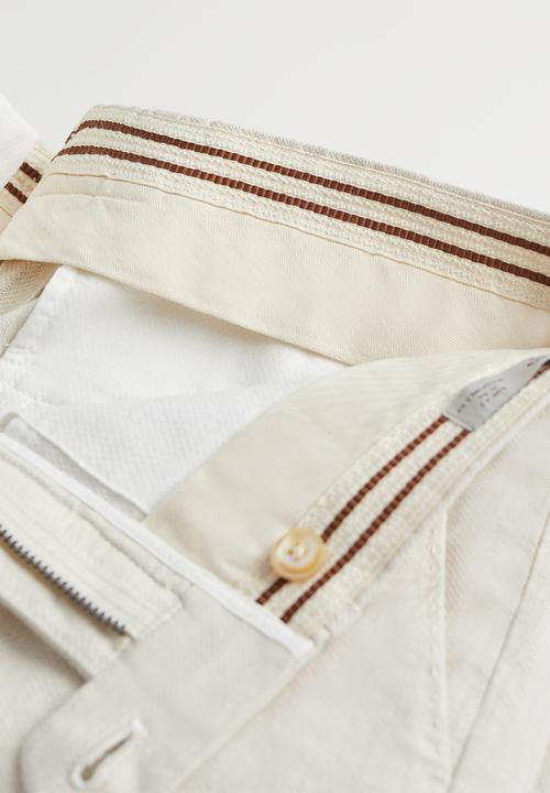 MANGO - Lecco bermuda shorts - beige