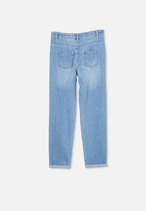 Free by Cotton On - Indiana slouch jean - blue