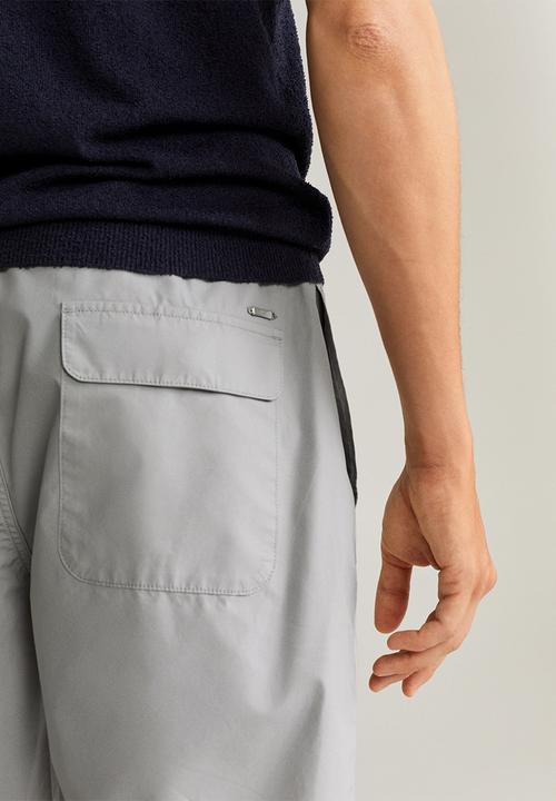 MANGO - Rafa7 bermuda shorts - grey