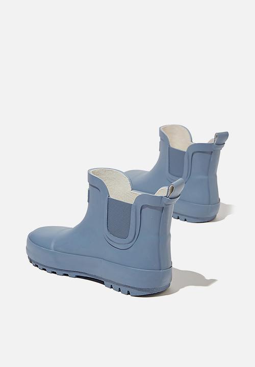 Cotton On - Gusset gumboot - steel