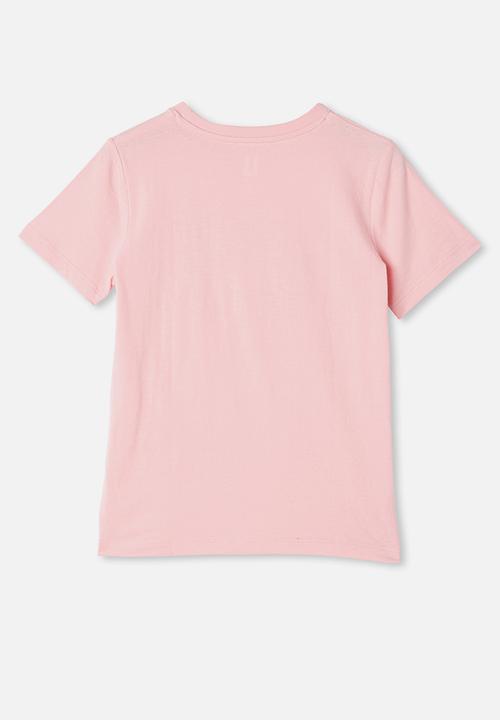 Cotton On - Stevie short sleeve embellished tee - pink