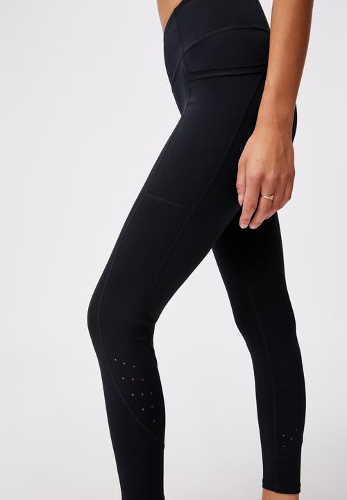 Cotton On - Lifestyle pocket 7/8 tight - black laser