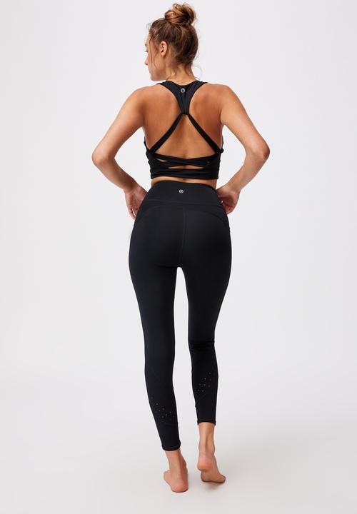 Cotton On - Lifestyle pocket 7/8 tight - black laser