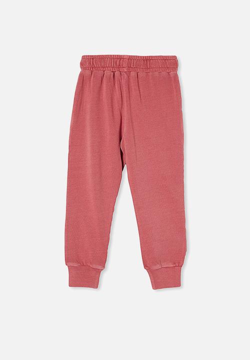 Cotton On - Marlo trackpant - very berry
