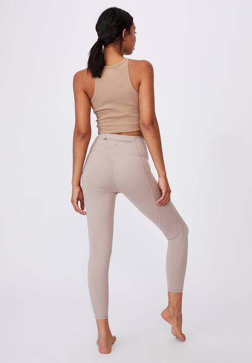 Cotton On - Ultimate booty 7/8 tight - taupe