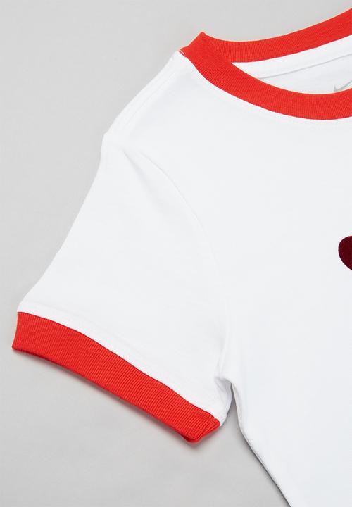 Nike - G nsw tee ringer love - white