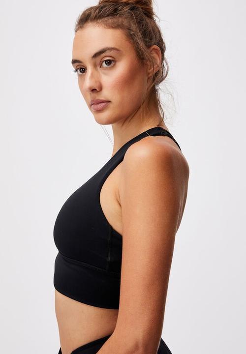 Cotton On - Ultimate longline crop - black