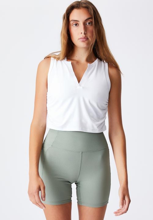 Cotton On - V-neck vestlette - white