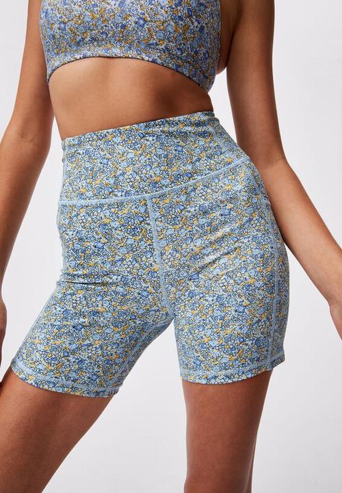 Cotton On - Lifestyle pocket bike short - wild ditsy navy
