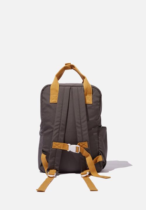 Cotton On - Back to school backpack - khaki & brown