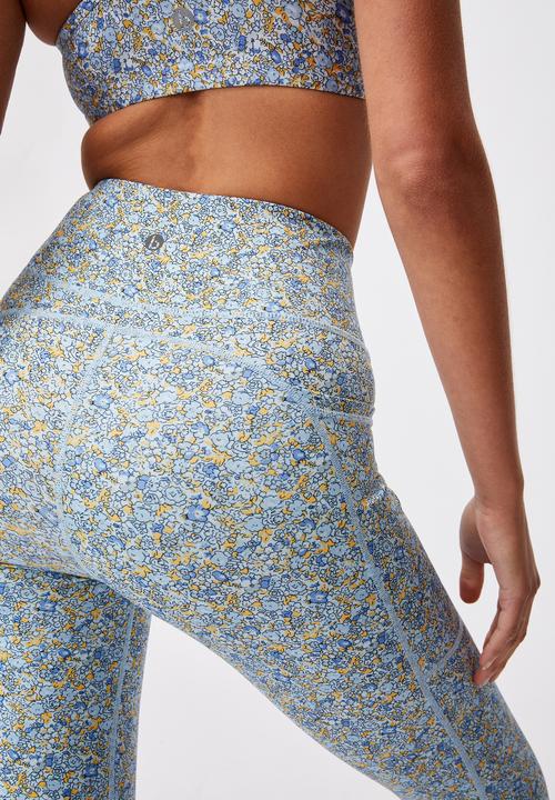 Cotton On - Lifestyle pocket 7/8 tight - wild ditsy navy