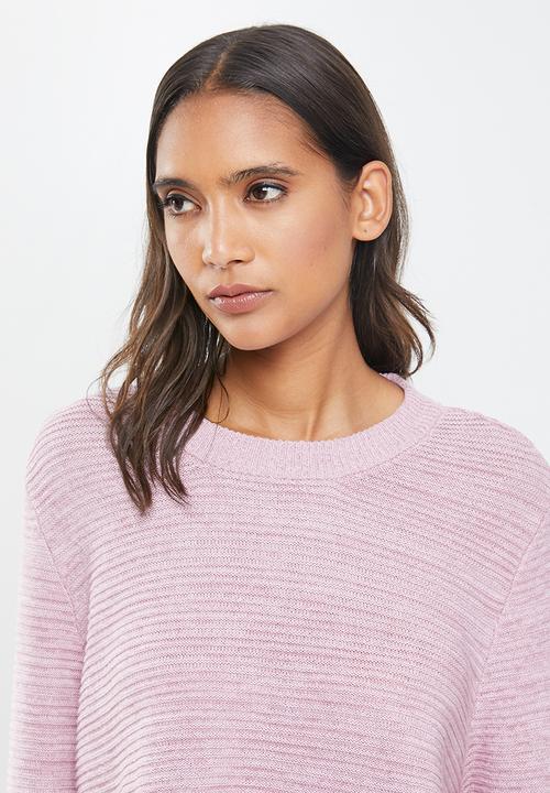 Cotton On - Cotton cropped pullover - purple