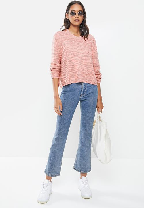 Cotton On - Cotton cropped pullover - pink