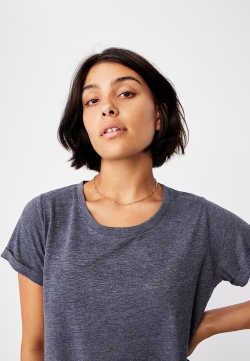 Cotton On - Tina t-shirt dress 2 - navy