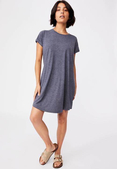 Cotton On - Tina t-shirt dress 2 - navy