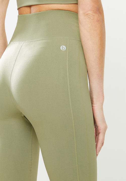 Cotton On - Lifestyle seamless 7/8 yoga tight - olive 