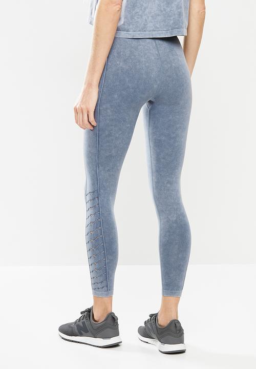 Cotton On - Lifestyle seamless 7/8 yoga tight - blue