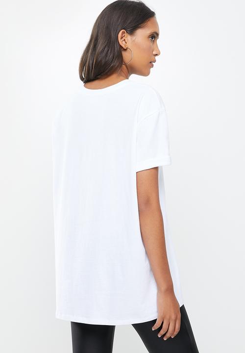 Cotton On - The oversized dad tee - white