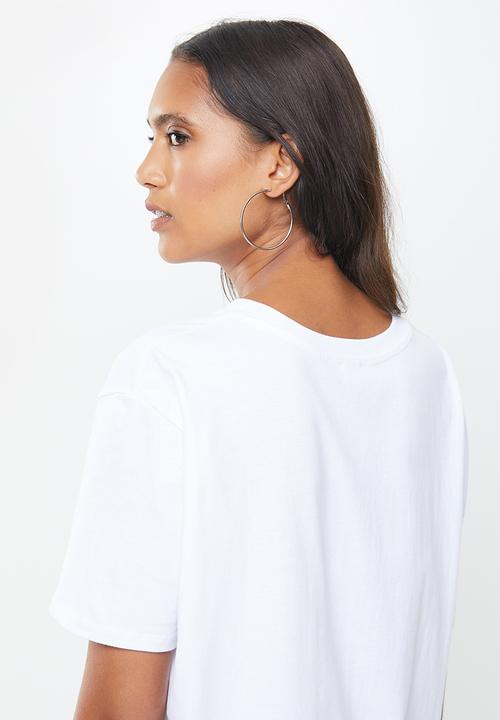 Cotton On - The oversized dad tee - white