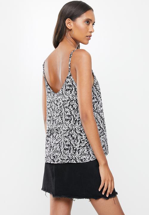 Cotton On - Astrid cami - black & white