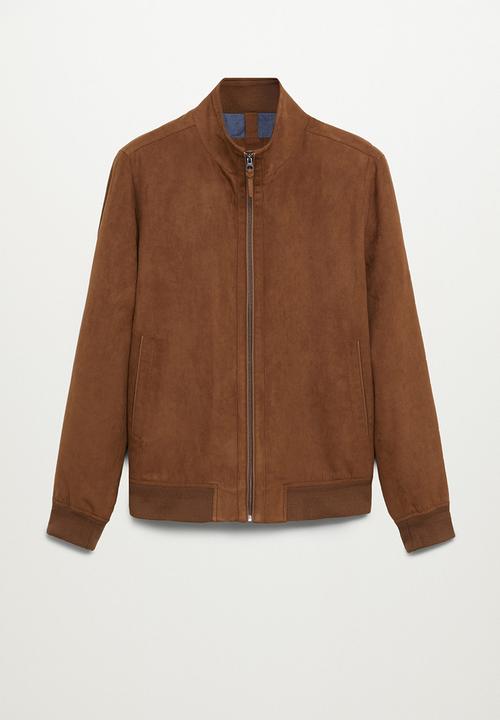 MANGO - Siena jacket / brown