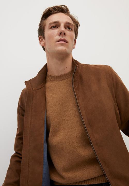 MANGO - Siena jacket / brown