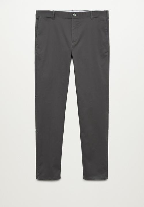 MANGO - Dublin7 trousers - grey