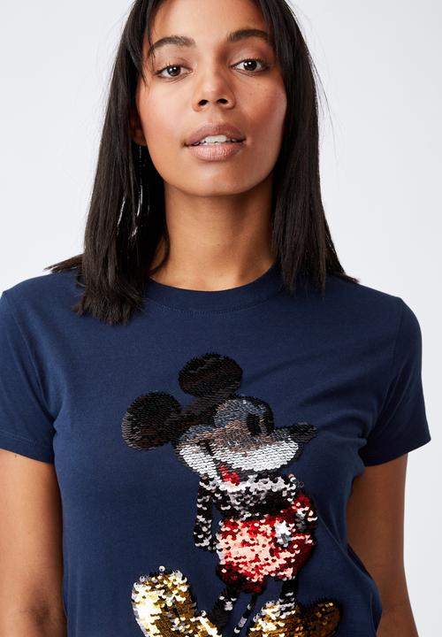 Cotton On - Classic cny graphic license T-shirt - moonlight