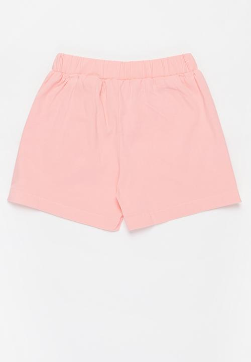 Pop Candy - Girls shorts with belt - pink