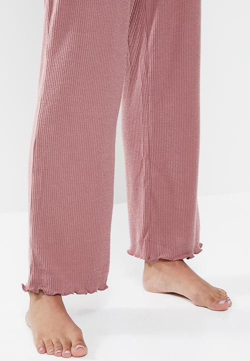 Cotton On - Super soft relaxed pant - purple